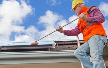 Churchill soft wash roof cleaning